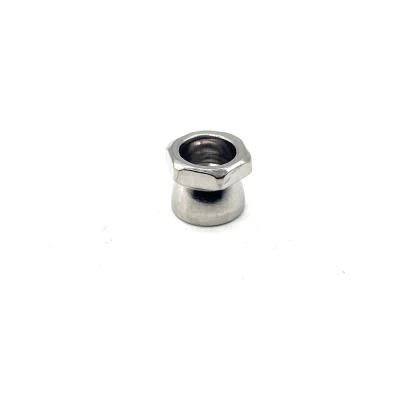 Customization Anti Theft Twist Stainless Steel 304 316 Hex Breakaway Security Nuts