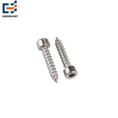 304 316 A2 A4 Hexagon Socket Head Screw Cup Head Screw M12 * 25-100mm Hex Socket Cup Head Self Tapping Screw