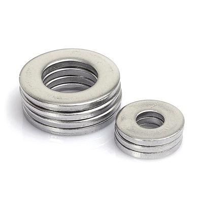 DIN125 / SAE / Uss Flat Washer, Plain, Zinc Plated