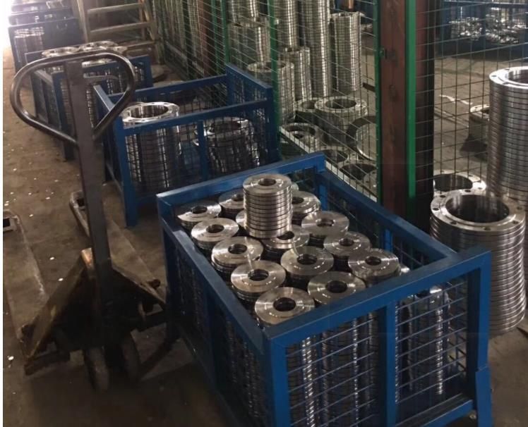 ANSI B16.5 Grade2 150# Press Class Stainless Steel Blind Flange DN200 DIN 2573 Pn16 Plate Flange for Gas Industry