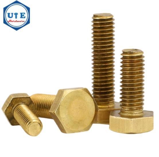 High Quality Brass Coupling Hexagonal Nuts DIN6334 From M6 to M20