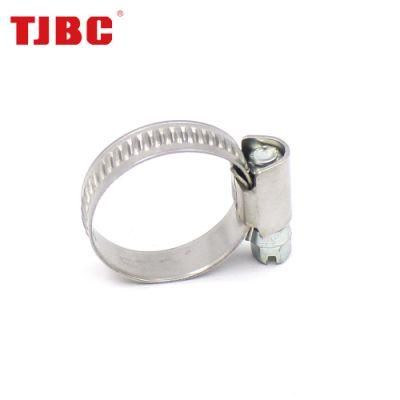 9mm Galvanized Iron German Type Hydraulic Welding Oil Tube Pipe Clip Water Hose Clamp; Adjustable Range 100-120mm