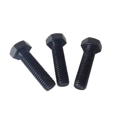 Carbon Steel Black Finish Hex Bolt 8.8 Hex Bolts DIN 933 DIN 931