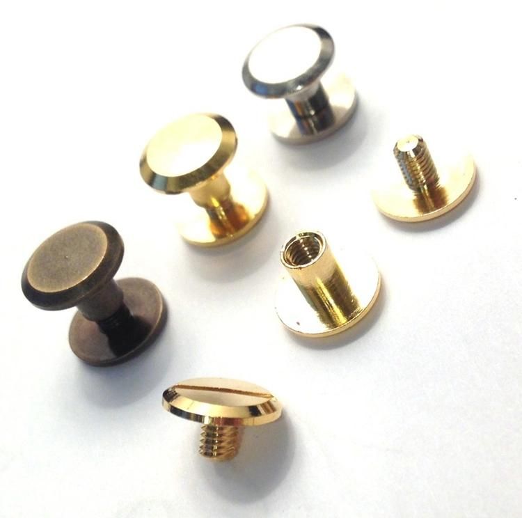 Steel Nickle/Brass Coating Female and Male Binding Post Chicago Screws