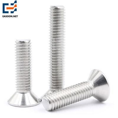 Stainless Steel Hex Bolt 20 Carriage Bolt SS304 Flange Bolt A2 T Bolt M10 Square Head Bolt Ss201 Hex Socket Screw Round Head Hex Socket Bolt
