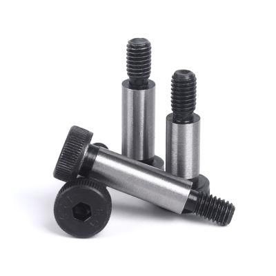 ISO7379 Alloy Steel 12.9 Grade Black Oxide Hexagon Allen Head Socket Shoulder Bolts