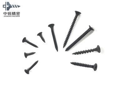 Fine Thread Bugle Head Drywall Screws with Black Phosphate Coated Size 3.5X35mm Drywall Screws
