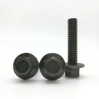 Titanium Hexagon Head Flange Bolt Screw