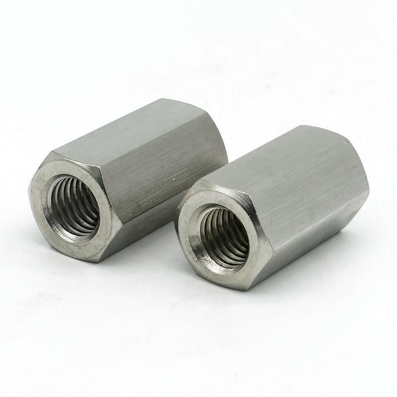 DIN6334 Long Hex Coupling Nut Long Nut Stainless Steel 304 316