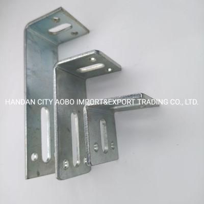 Manufacturer Wholesale Custom Stamping 90 Degree Carbon Steel Metal L Angle Mounting Bracket Corner Bracket