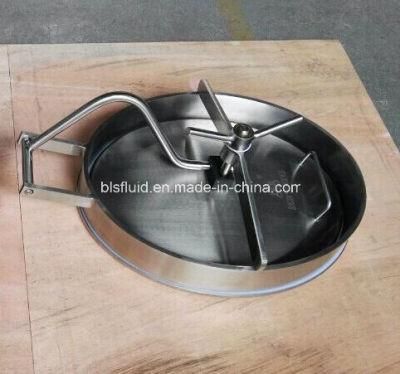 Size 430X530 mm Stainless Steel Elliptical Beer Tank Manway