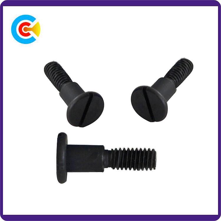 DIN/ANSI/BS/JIS Carbon-Steel/Stainless-Steel M5 Round Flat Non-Standard Head Screws for Building
