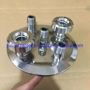 6inch Stainless Steel Sanitary End Cap Lid Use for Bho Closed Loop Extractor