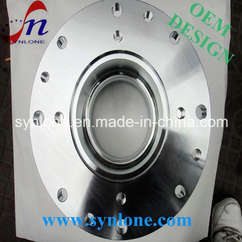 White Zinc Plated Steel Flangefor Machine Parts