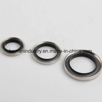 Customize Inch Size Bonded Seals Zink Plated Bonded Seal Rubber Seal