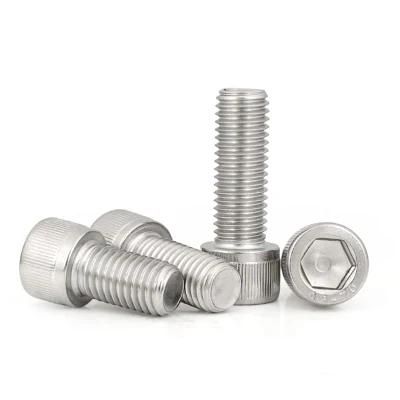 DIN 912 Stainless Steel 304 Hexagon Socket Screws Cylinder Head Thumb Knurled Screws