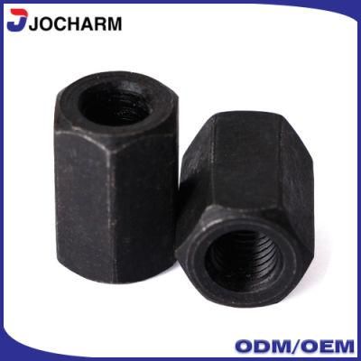 DIN6334 M6-M36 Black Oxide Hexagon Coupling Connecting Nut