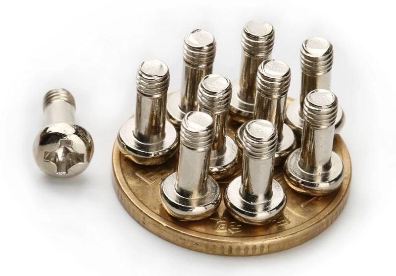 Small Micro Steel Half Thread Machine Phillips Cross Pan Screw