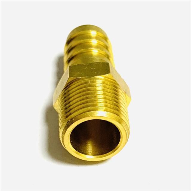 10mm 11mm 19mm Ect Hydraulic Water Fitting Brass Hose Barb Fitting of Quick Nipple