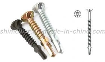 Best Screw China Manufacturers Color Painted Titanium Bolt Metal Roofing Screws Flange Hex Head Self Drilling Roofing Screws