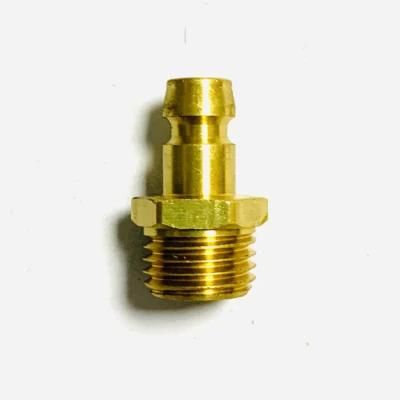 Hasco Z81/9/13/19 Brass CNC Lathing Parts Male Long Hex Hose Nipple Pipe Fitting