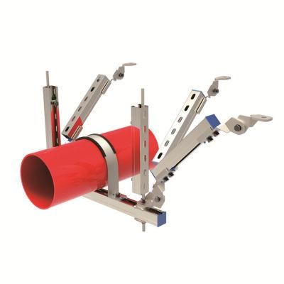 Galvanized Steel Seismic Bracket Support System, Vibration Support Stabilizer Bracket