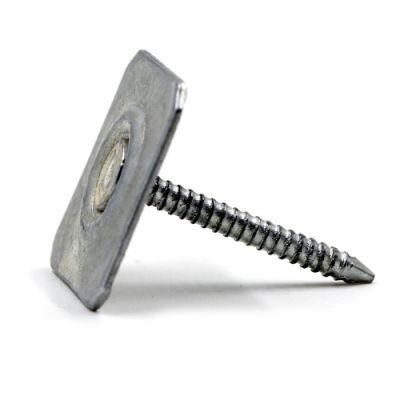 China Fastening Factory #12 X 1-3/4 in. 30lb Pack Eg Metal Square Cap Roofing Nails