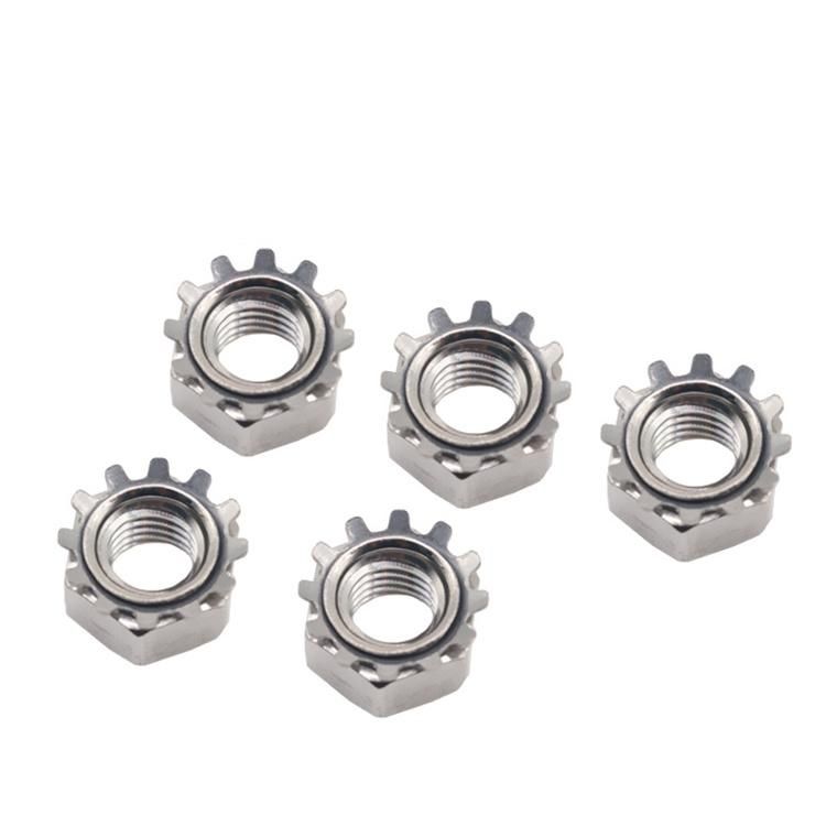 Hex K Lock Nut, Hex Kep Nuts, Kep K Lock Nut, Stainless Steel 304 316