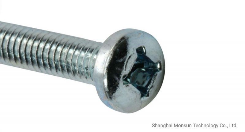 Pan Head Combined Phillips/Square Drive Type B Machine Thread Handle Screws