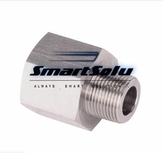 Stainless Steel Adapter, Make and Female Connector