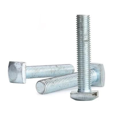Steel Blue Zinc Plated Non-Standard Custom T Head Screw T-Bolts