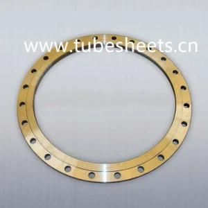 China Factory Brass Alloy Wind Tower Blind Flanges for Heat Exchanger