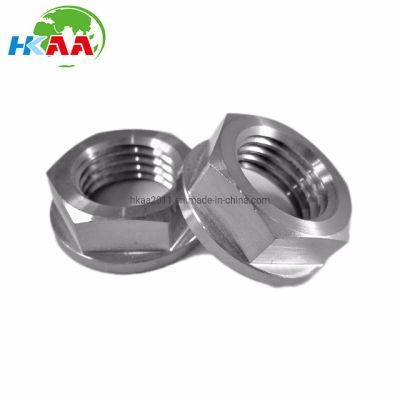 Custom CNC Precision Polishing Stainless Steel Flange Nut
