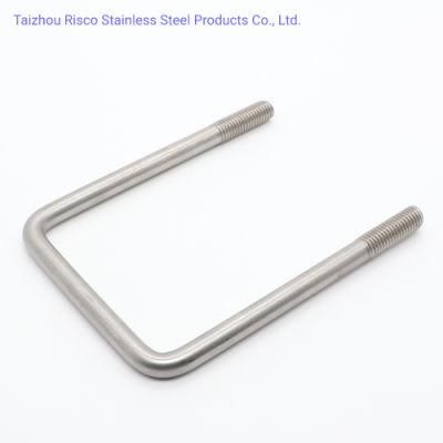 DIN/GB/ANSI A2-70 A4-70/80 SS304/316 Chinese Manufacturer Full Size Fastener U-Bolt