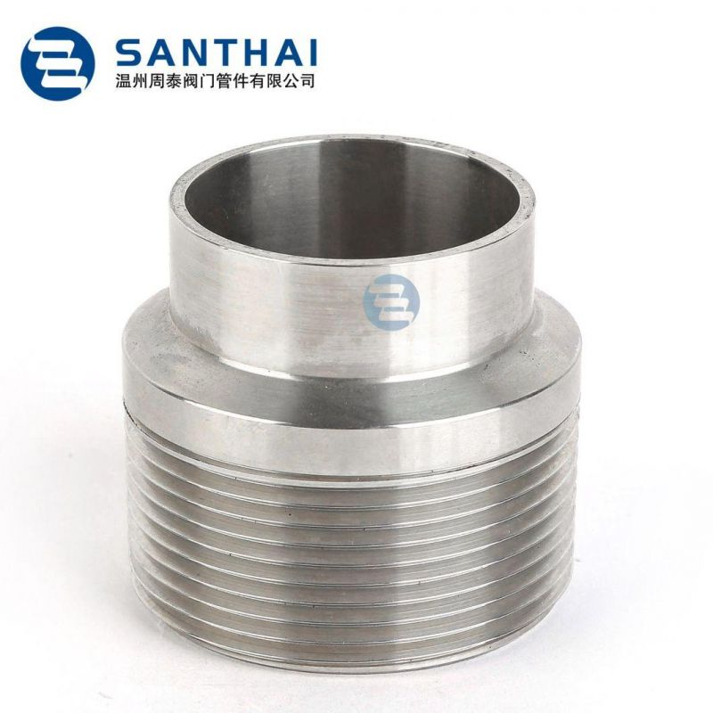 Non- Standard Sanitary Stainless Steel SS304 SS316L Clamp Male Adapter with Good Price