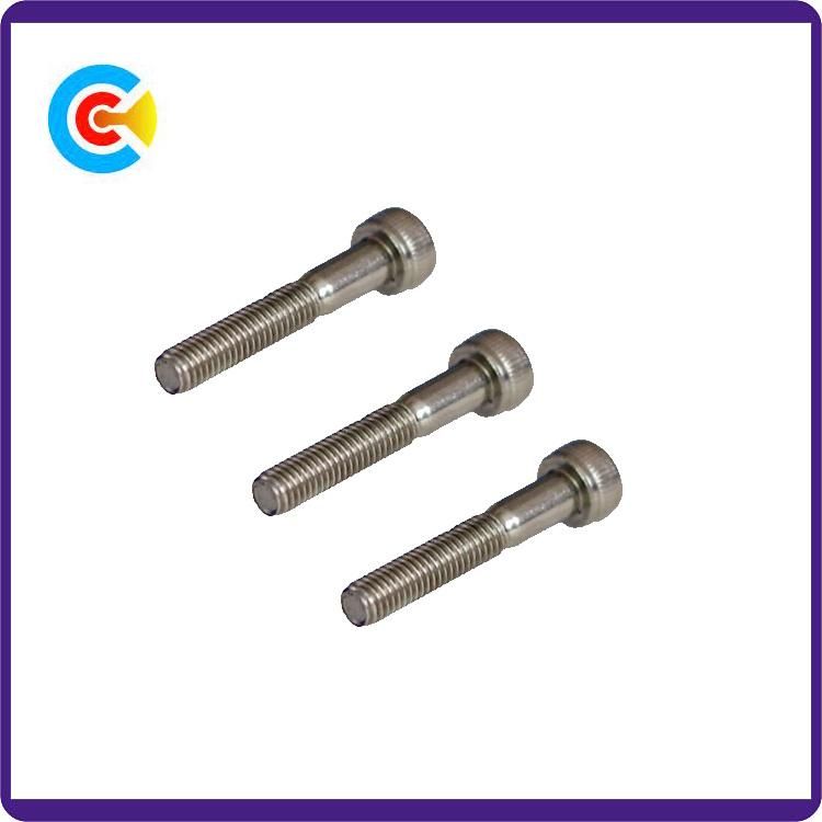 Stainless Steel M12/Hexagon Socket Knurled Cheese Head Cap Screw
