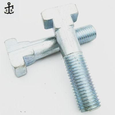 Special Sizes Zinc Plated Carbon Steel T Bolt Made in China
