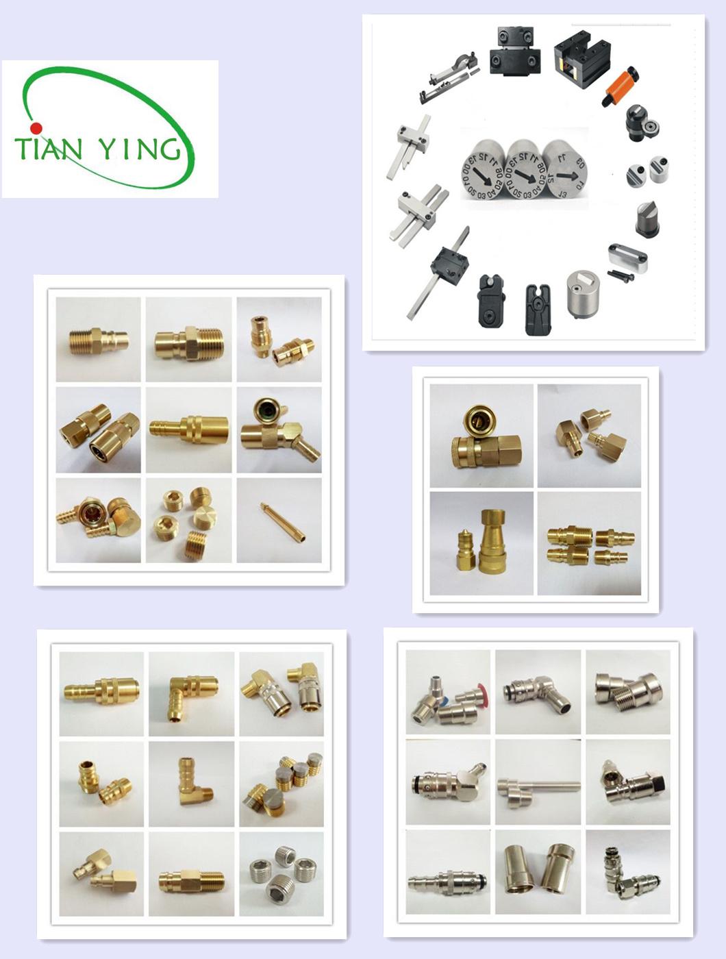 Customized Small Brass Hose Nipple Fitting for Mold Parts