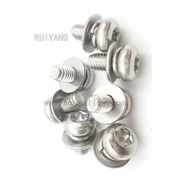 GB2672 Cap Head Screw Hexalobular Socket Pan Head Titanium Screw