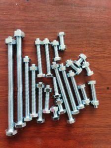 China Manufacturers High Quality Zinc Black 4.8 8.8 10.9 12.9 Hexagon Bolt