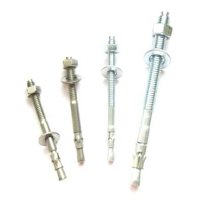 Metric Thread Wedge Anchors Zinc Plated