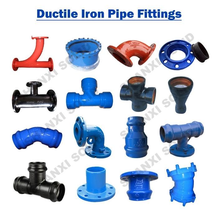 Factory Ductile Iron Water Pipe Saddle Clamps for Steel Pipe