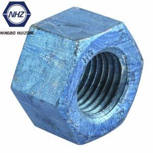 Blue Wax ASTM A563 Grade Dh Heavy Hex Nuts
