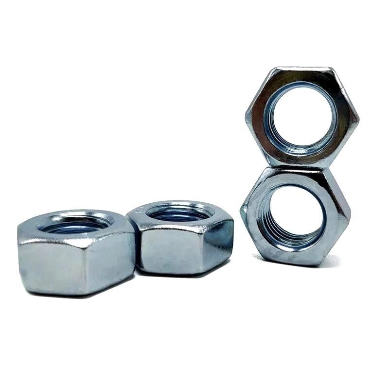 Hex Bolt Zinc Plated Full Thread Hex Cap Bolt and Nut