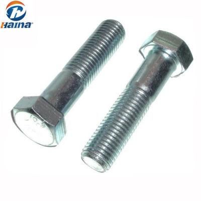 Zinc Plated High Strength Heavy Hex Structural ASTM A490 Bolts
