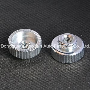 Serrated Blind Rivet Nut Carbon Steel Zinc Plated