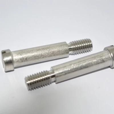 Ss DIN 922 A2-70 SS304 China Factory Slotted Round Head Screw SS316 Hor Selling Slotted Pan Head Screws with Small Head and Full Dog Point