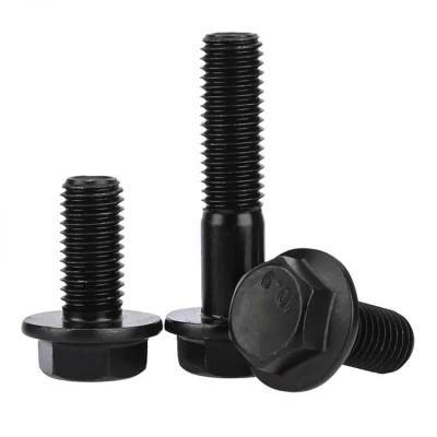 High Strength Bolt DIN6921 Carbon Steel Grade 8.8 10.9 12.9 Hex Head Flang Bolt