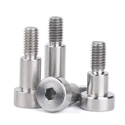 Stainless Steel 1/4 3/8 1/2 M3 M4 Hexagon Socket Shoulder Screw