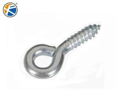 Carbon Steel Zinc Plated Closed Eye Screws / Hook Screws